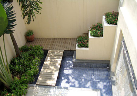 下沉式別墅庭院實景圖2